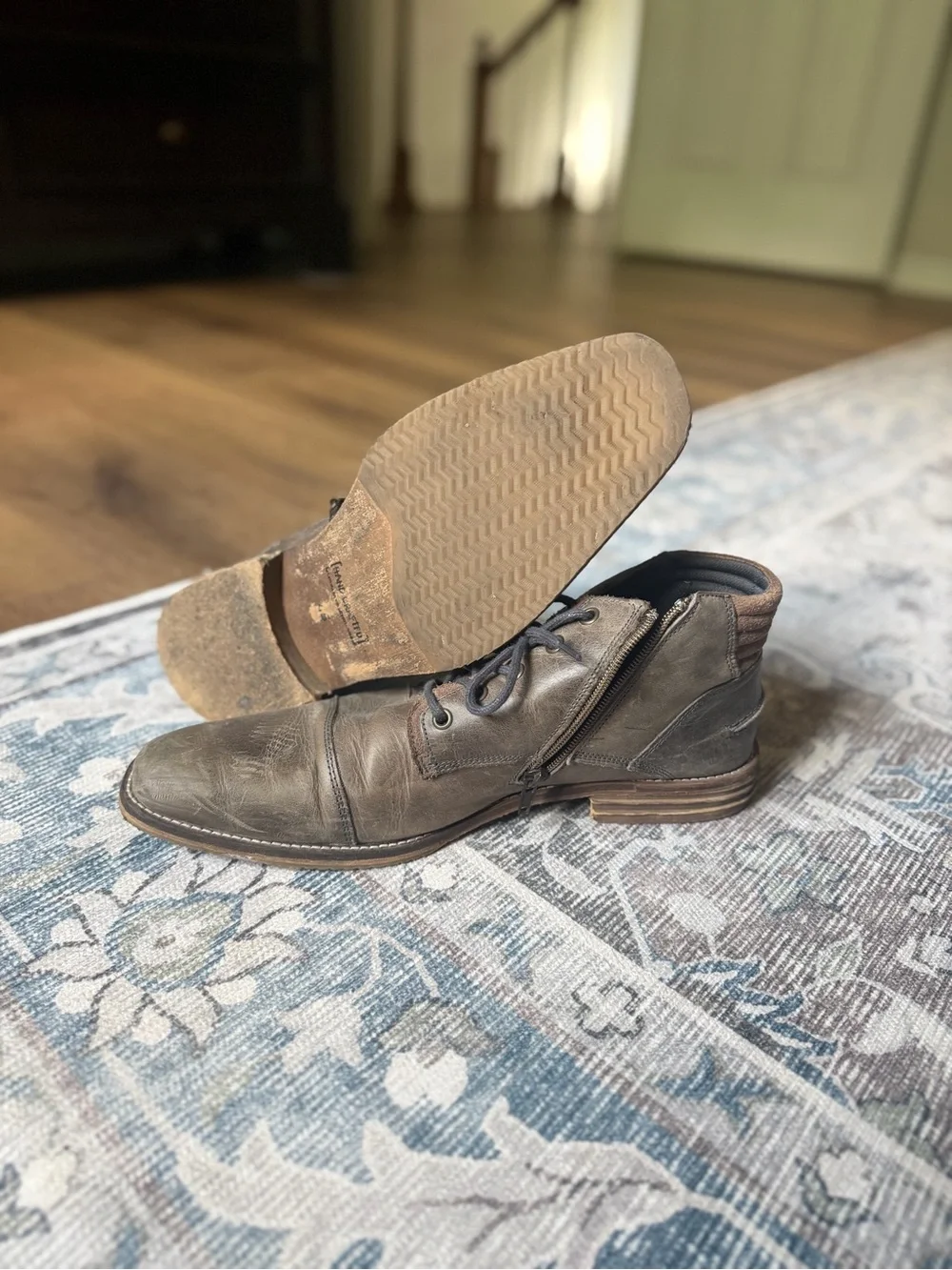 Men's Gray Size 12 Bullboxer Diever Boot
